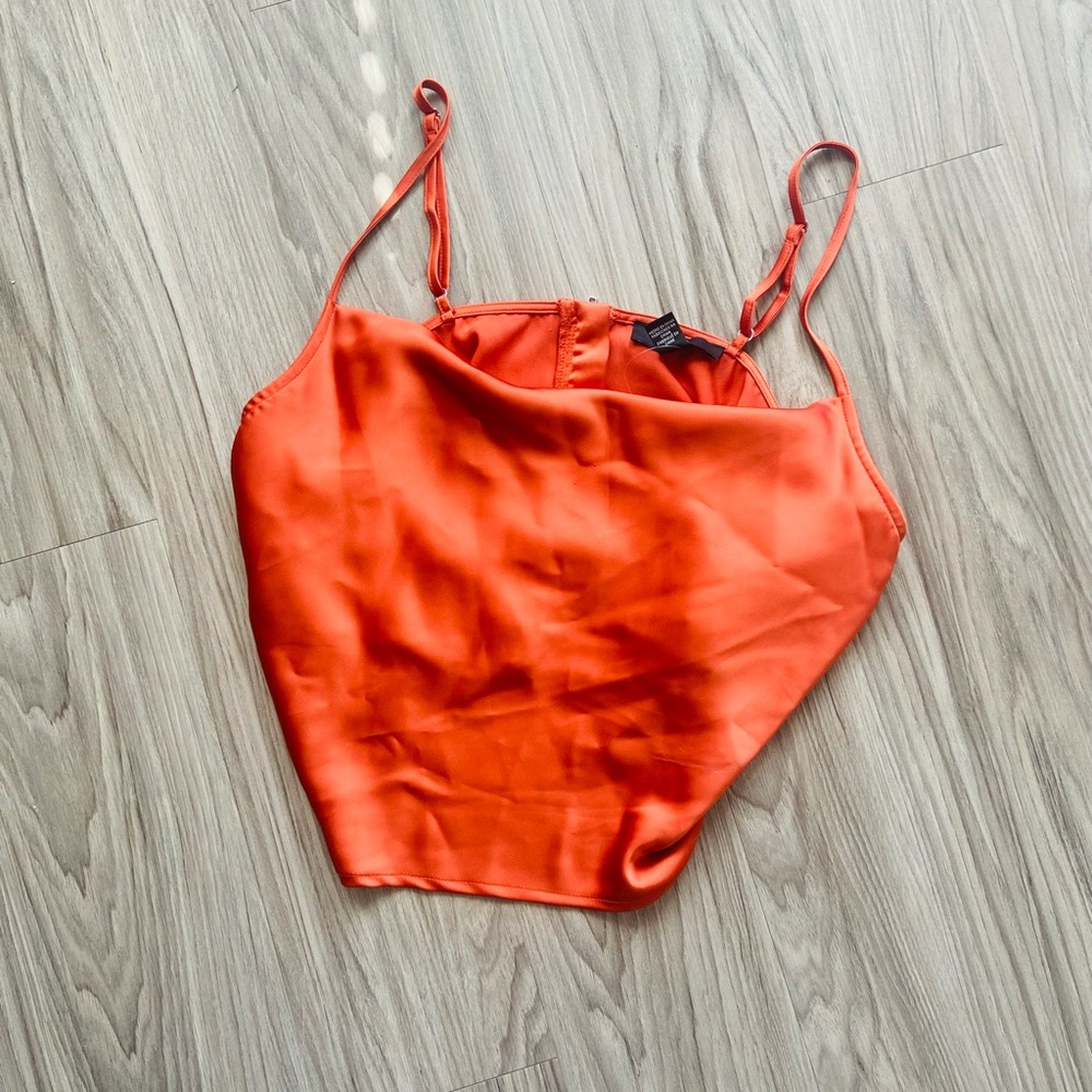 (M) forever 21 silk tank top